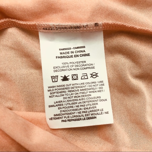 Nike Women’s Dri-Fit Training Workout Rose/Peach Tee Size S Short Sleeve Tee - Picture 7 of 7